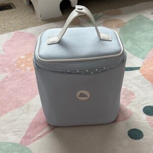 Mayoral Light Blue Baby Bag with White Accents